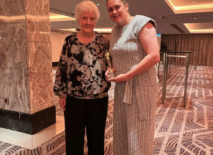Rhian Wins Women in Construction Award
